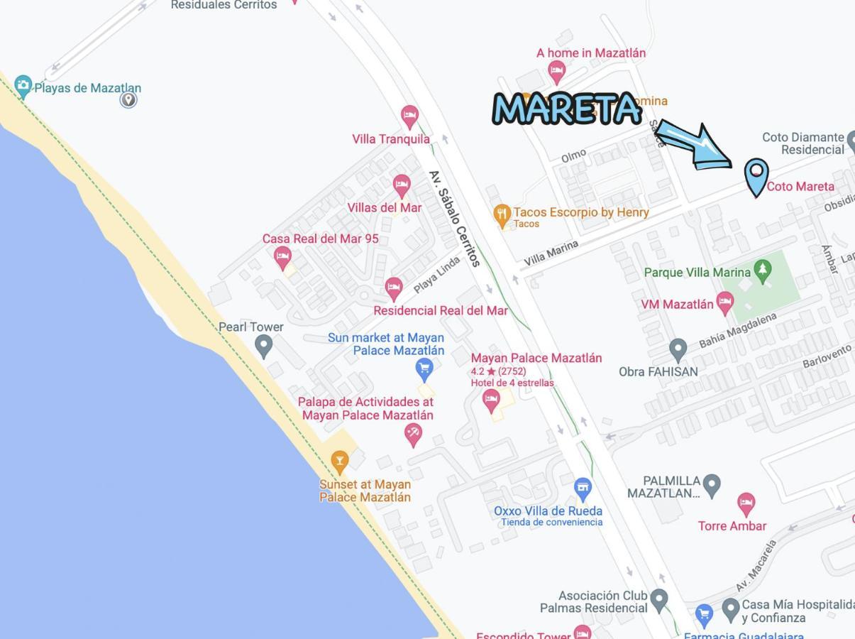 Mareta 201 Hermoso Cerca De La Playa Масатлан Экстерьер фото